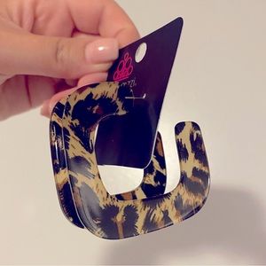Cheetah Animal Print Statement Earrings